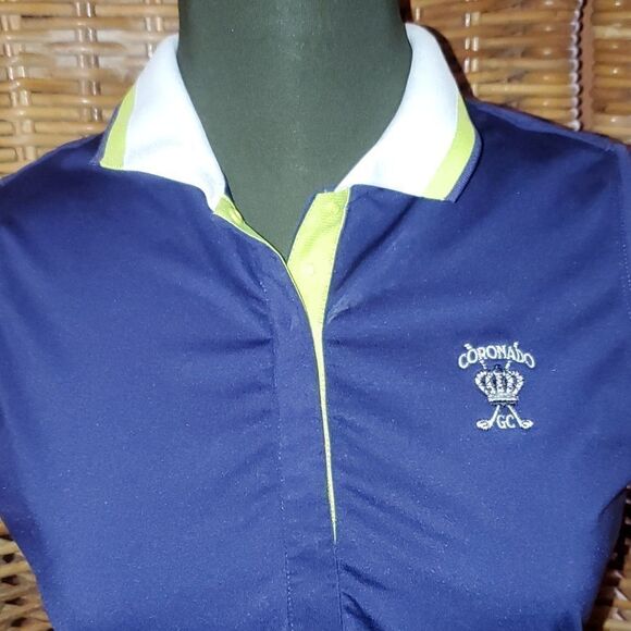Coronado Golf Course Nike Golf Polo Tank Shirt S - Picture 2 of 6